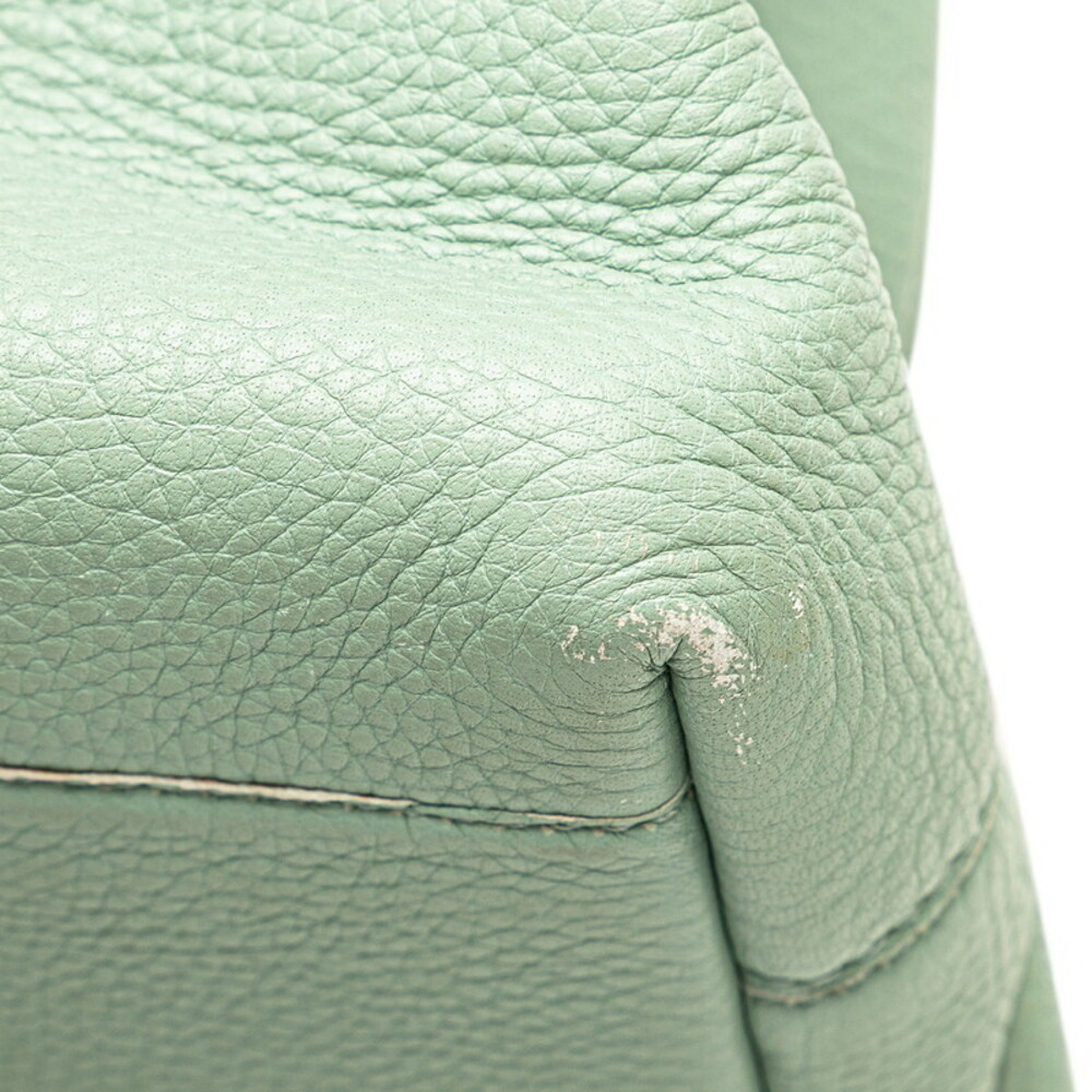 Bottega Veneta Intrecciato Roma handbag green leather - Picture 5 of 8